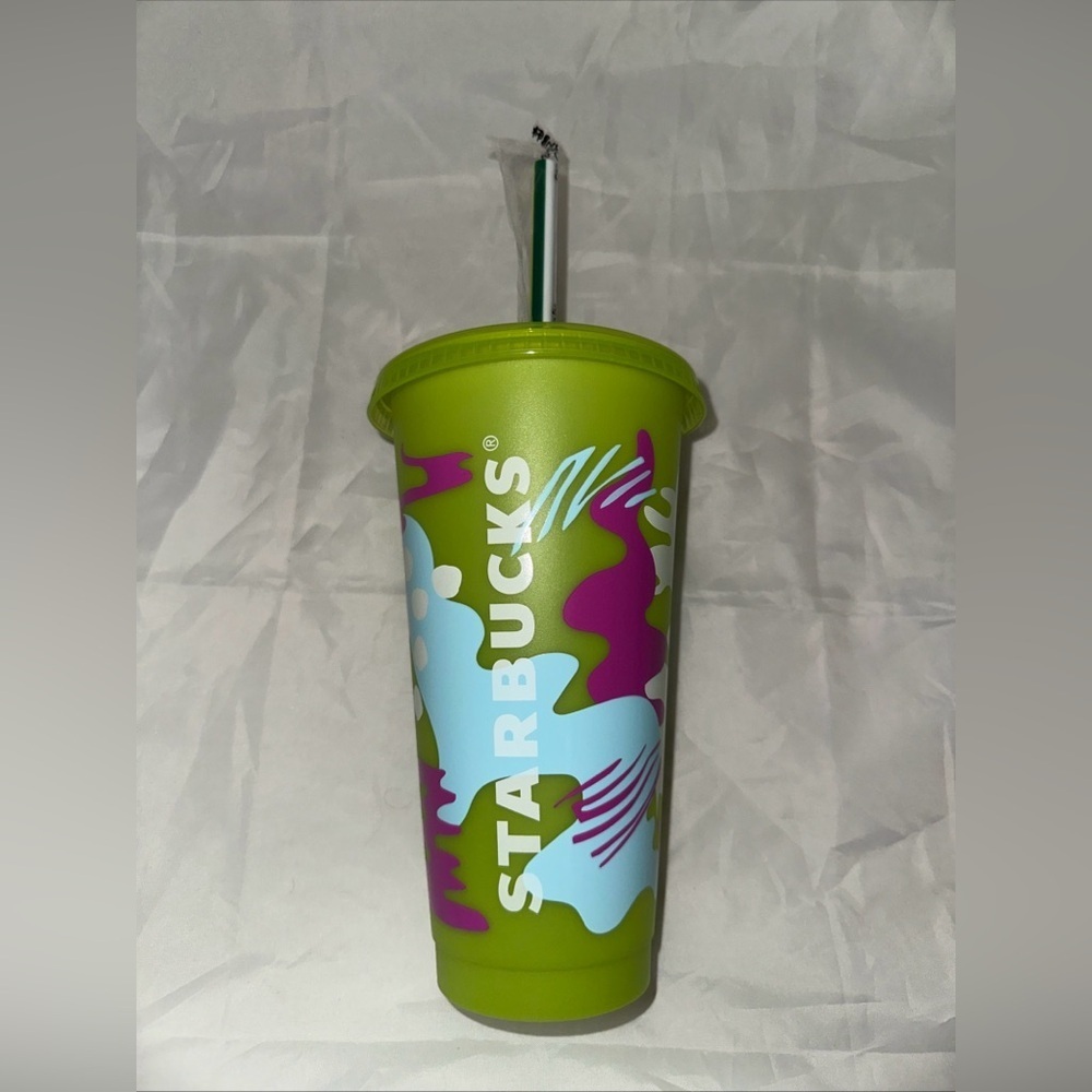 Starbucks Summer 2024 UV Color Changing Reusable Cup New